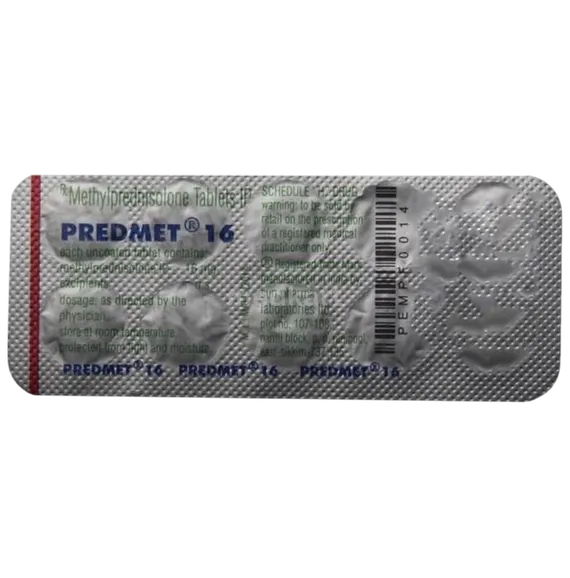 predmet 16mg tablet 10's